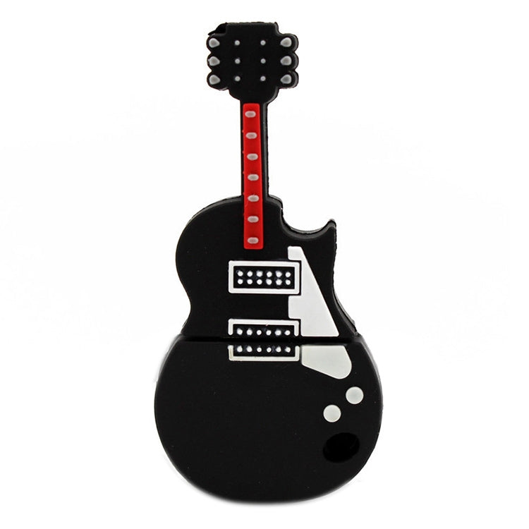 8GB Guitar Shape USB Flash Disk(Black) by buy2fix