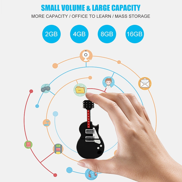 2GB Guitar Shape USB Flash Disk by buy2fix
