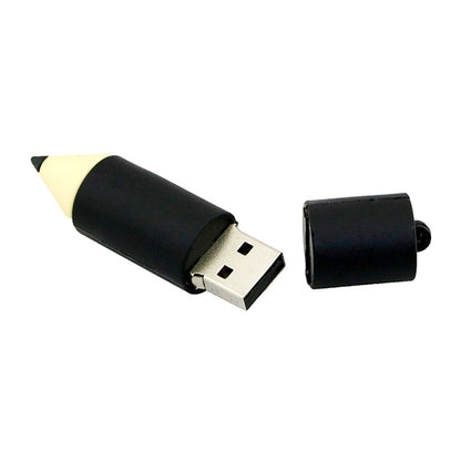 4GB Pencil Shape USB Flash Disk(Black) by buy2fix