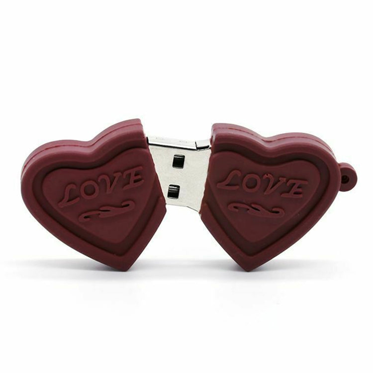 Dual Hearts Style 16GB USB Flash Disk by buy2fix