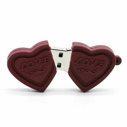 Dual Hearts Style 16GB USB Flash Disk by buy2fix