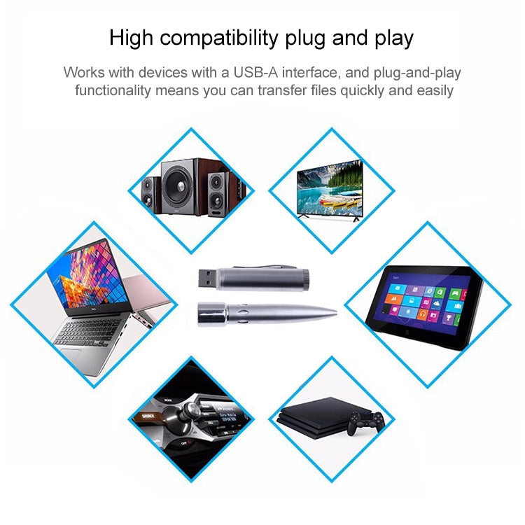 4GB USB2.0 Pen Driver(Silver) by buy2fix