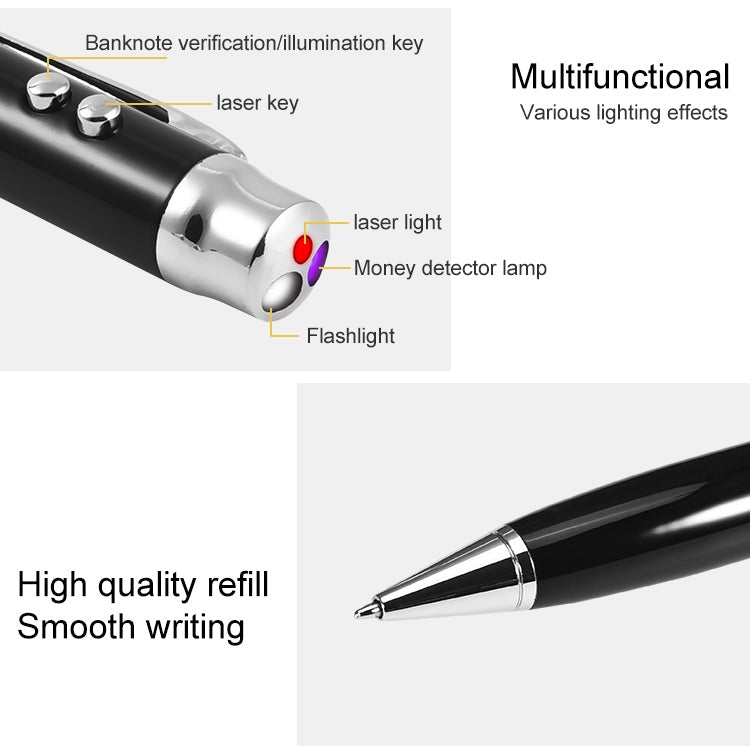 3 in 1 Laser Pen Style USB Flash Disk, Silver (16GB)(Silver) by buy2fix