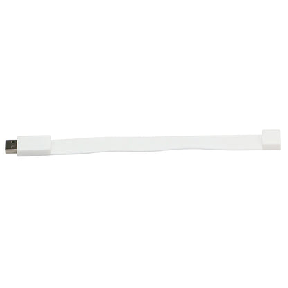 4GB Silicon Bracelets USB 2.0 Flash Disk(White) by buy2fix