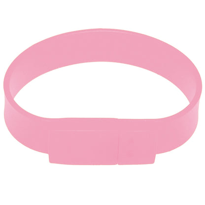 2GB Silicon Bracelets USB 2.0 Flash Disk(Pink) by buy2fix
