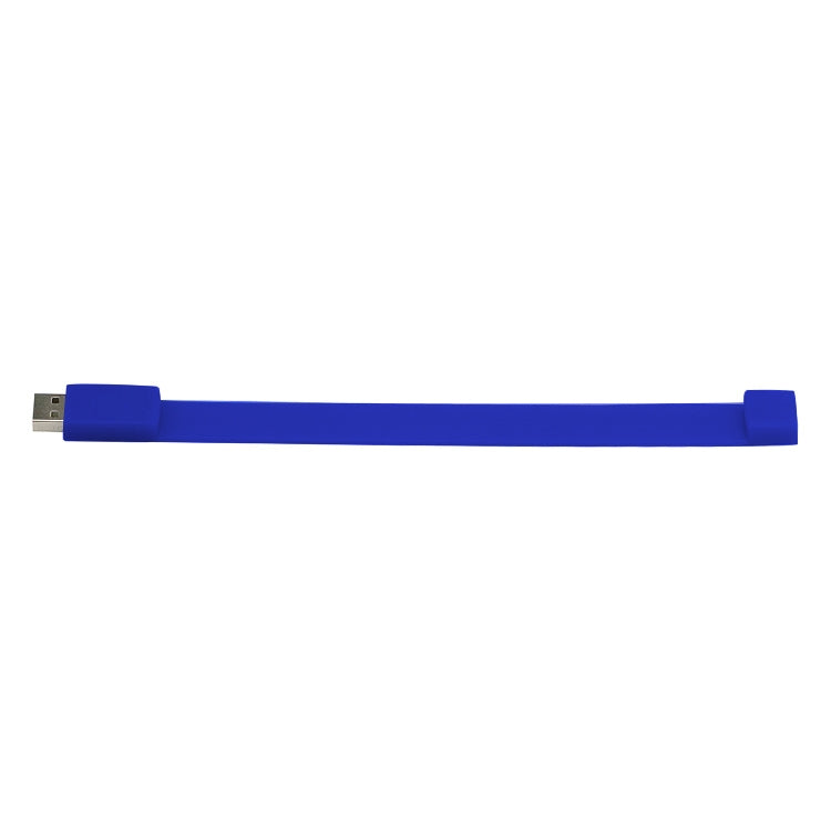 4GB Silicon Bracelets USB 2.0 Flash Disk(Dark Blue) by buy2fix