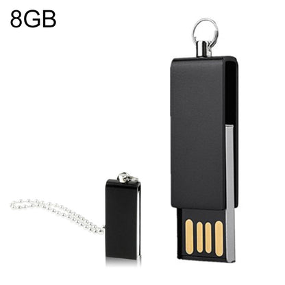 Mini Rotatable USB Flash Disk (8GB), Black by buy2fix