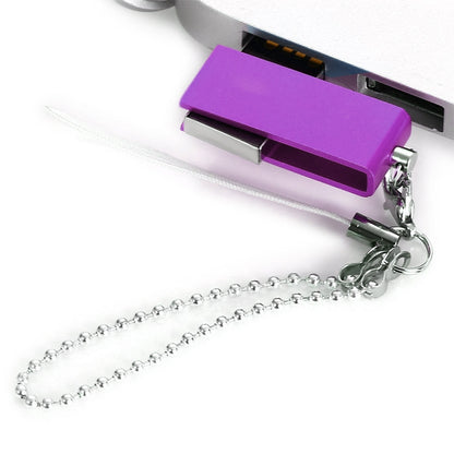 Mini Rotatable USB Flash Disk (8GB), Purple by buy2fix