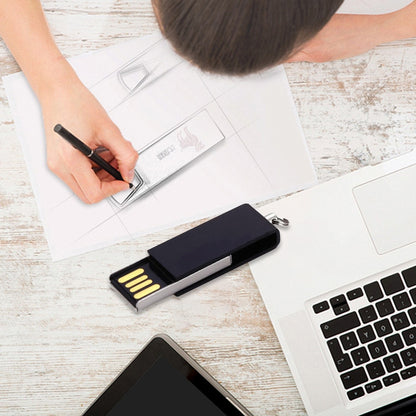 Mini Rotatable USB Flash Disk (8GB), Purple by buy2fix