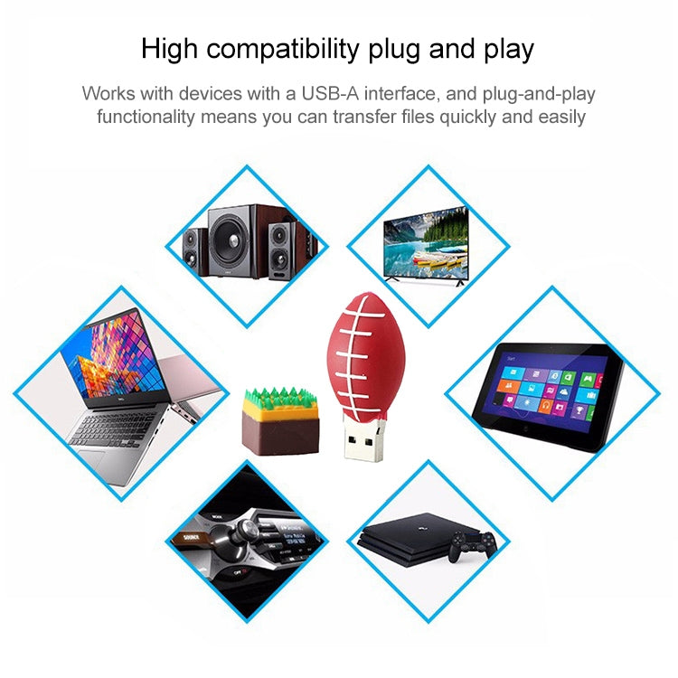 2GB Rugby Style USB Flash Disk by buy2fix