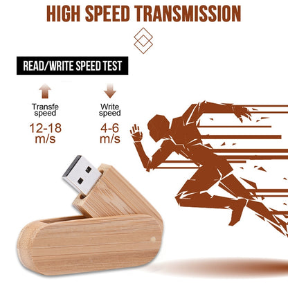 2 GB Wood Material USB Flash Disk by buy2fix