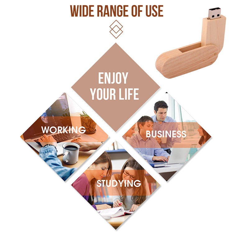 2 GB Wood Material USB Flash Disk by buy2fix