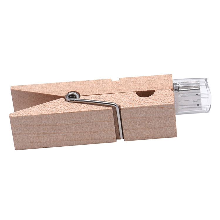 8 GB Wood Clip Style USB Flash Disk by buy2fix