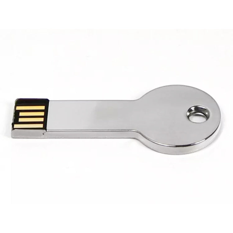 Silver Metal Key Style USB 2.0 Flash Disk (32GB)(Silver)(Silver) by buy2fix
