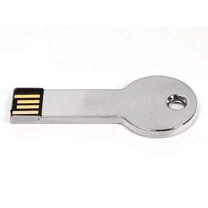 Silver Metal Key Style USB 2.0 Flash Disk (16GB)(Silver)(Silver) by buy2fix
