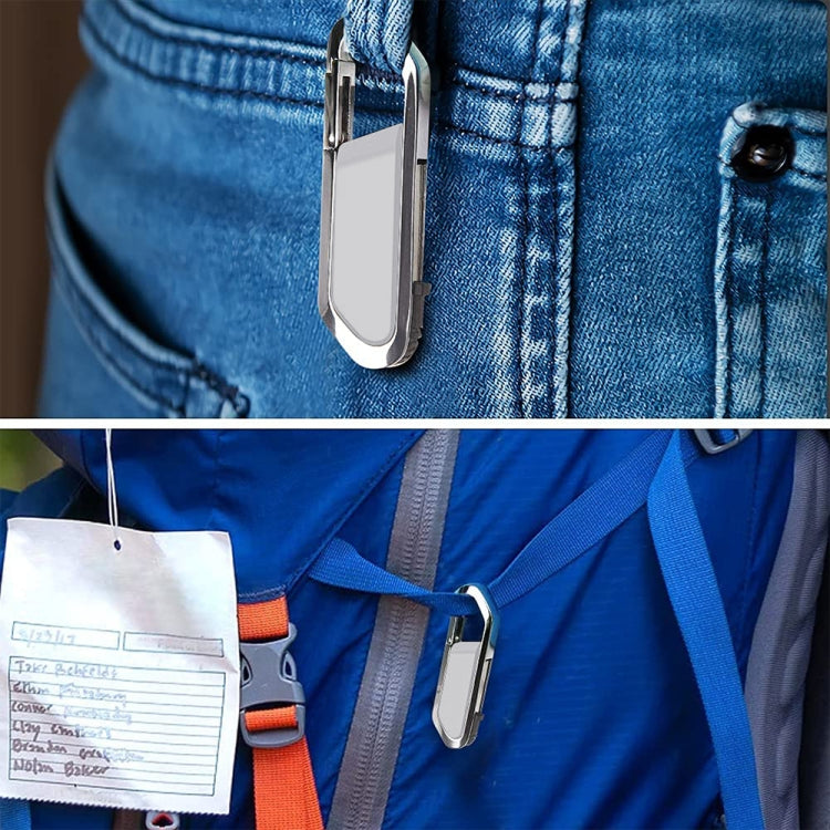 8GB Metallic Keychains Style USB 2.0 Flash Disk (Grey)(Grey) by buy2fix