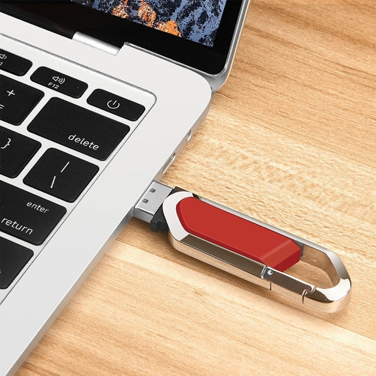 2GB Metallic Keychains Style USB 2.0 Flash Disk (Red)(Red) by buy2fix
