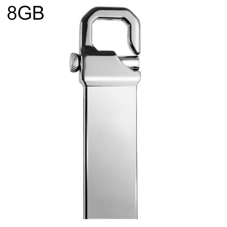 8GB Metallic Keychains Style USB 2.0 Flash Disk by buy2fix