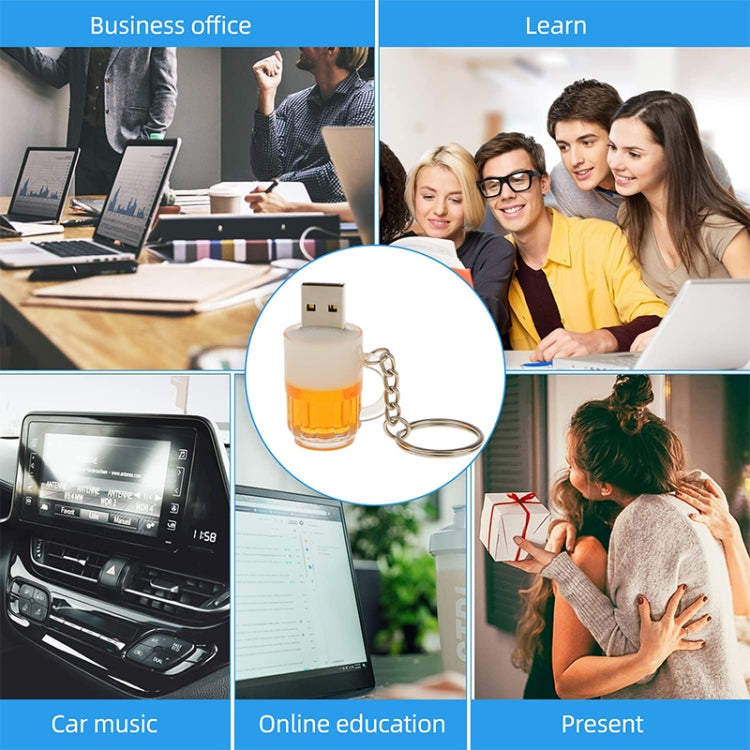 Beer Keychain Style USB Flash Disk with 16GB Memory by buy2fix