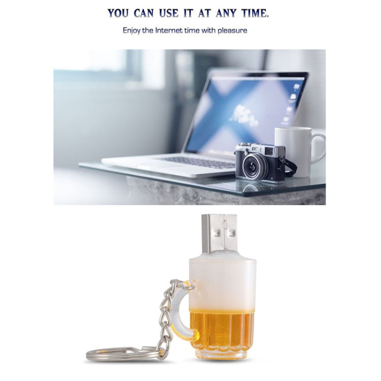 Beer Keychain Style USB Flash Disk with 4GB Memory by buy2fix