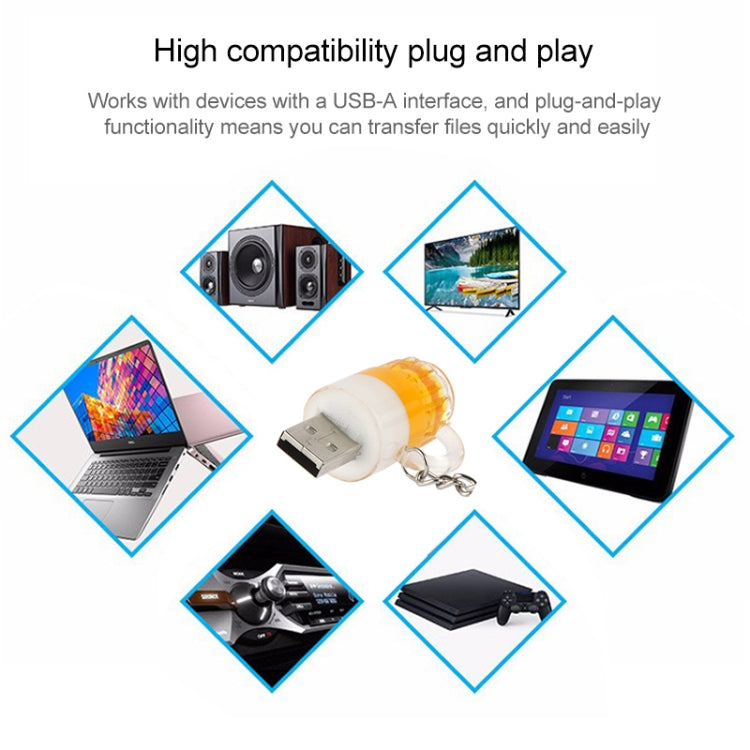 Beer Keychain Style USB Flash Disk with 4GB Memory by buy2fix