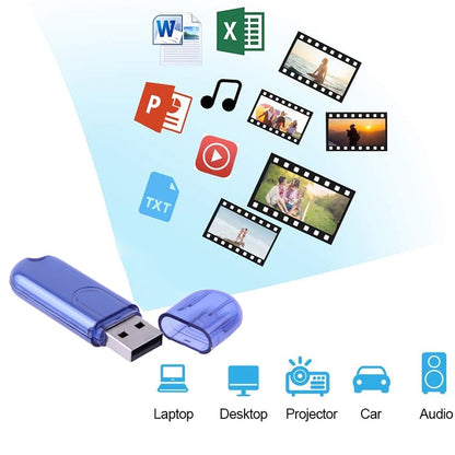 16GB USB Flash Disk(Blue) by buy2fix