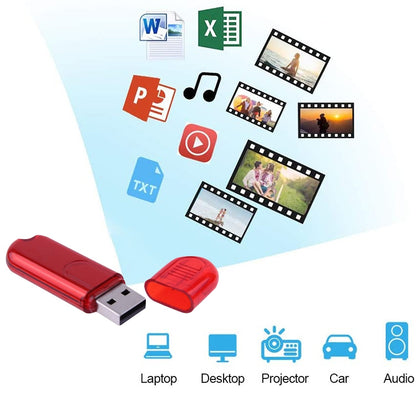 16GB USB Flash Disk(Red) by buy2fix