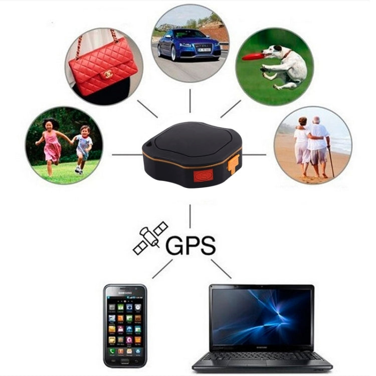 KH-109 IPX6 Waterproof Small Size GPS Tracker for Pet / Kid with SOS Panic Button by buy2fix