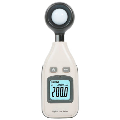 BENETECH Digital Light Lux Meter for Factory / School / House Various Occasion, Range: 0-200,000 Lux (GM1010)(White) - Light & Sound Meter by buy2fix | Online Shopping UK | buy2fix
