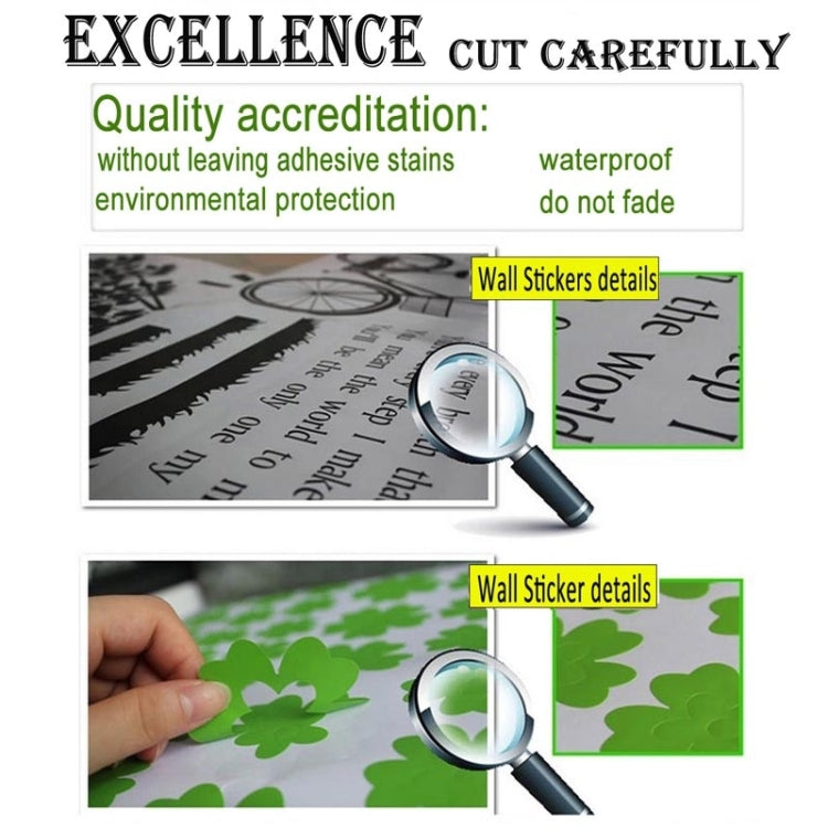 Decor Little Rabbit Notebook Removable Stickers, DIY Free Combination, Size: 20cm x 30cm by buy2fix