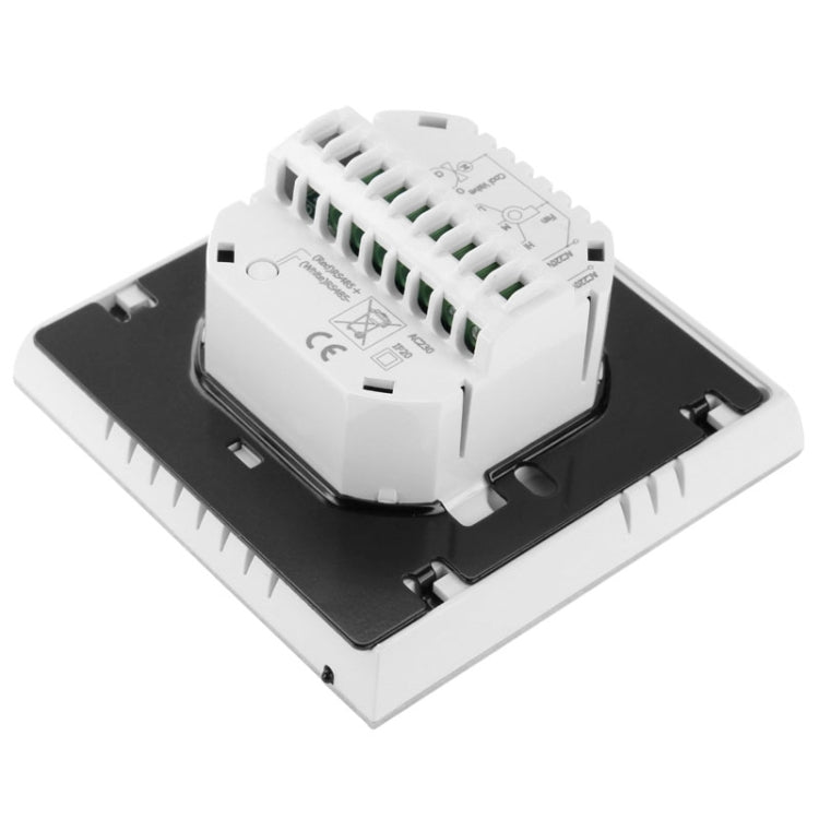 LCD Display Air Conditioning 2-Pipe Programmable Room Thermostat for Fan Coil Unit(White) - Thermostat & Thermometer by buy2fix | Online Shopping UK | buy2fix