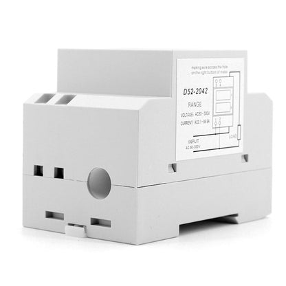 D52-2042 0.5 inch LED Digit Display Voltmeter Ammeter 2 in 1 - Current & Voltage Tester by buy2fix | Online Shopping UK | buy2fix