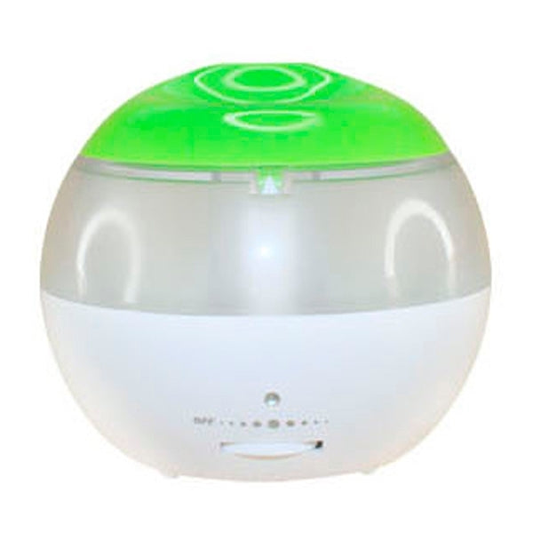 USB Air Humidifier with Mini Red Indicator and Vapour Amount Regulating Switch (White + Green) - Air Purifiers & Accessories by buy2fix | Online Shopping UK | buy2fix