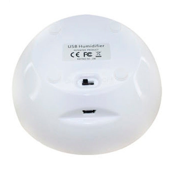 USB Air Humidifier with Mini Red Indicator and Vapour Amount Regulating Switch (White + Green) - Air Purifiers & Accessories by buy2fix | Online Shopping UK | buy2fix