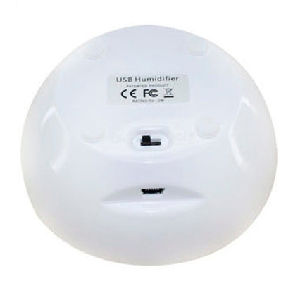USB Air Humidifier with Mini Red Indicator and Vapour Amount Regulating Switch (White + Green) - Air Purifiers & Accessories by buy2fix | Online Shopping UK | buy2fix