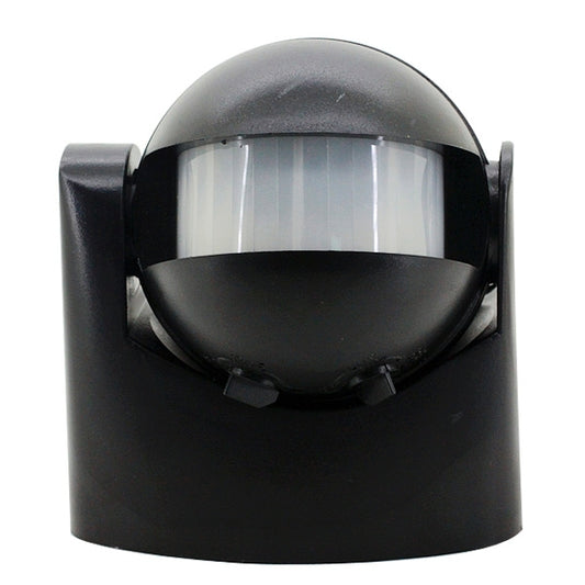 180 Degree Infrared Motion Sensor Switch with 12m Detection Distance, 220V-240V AC /50Hz(Black) - LED Controller by buy2fix | Online Shopping UK | buy2fix