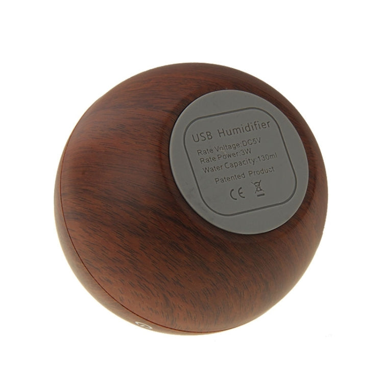 LM-X1 USB Rechargeable Wood Texture 3W Ultrasonic Aroma Air Humidifier - Air Purifiers & Accessories by buy2fix | Online Shopping UK | buy2fix