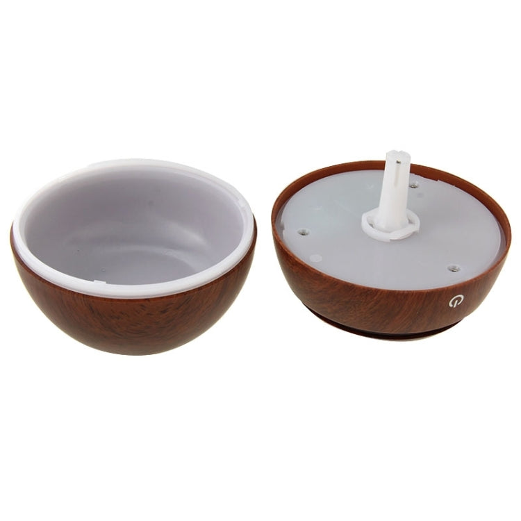 LM-X1 USB Rechargeable Wood Texture 3W Ultrasonic Aroma Air Humidifier - Air Purifiers & Accessories by buy2fix | Online Shopping UK | buy2fix