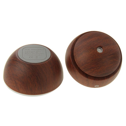 LM-X1 USB Rechargeable Wood Texture 3W Ultrasonic Aroma Air Humidifier - Air Purifiers & Accessories by buy2fix | Online Shopping UK | buy2fix