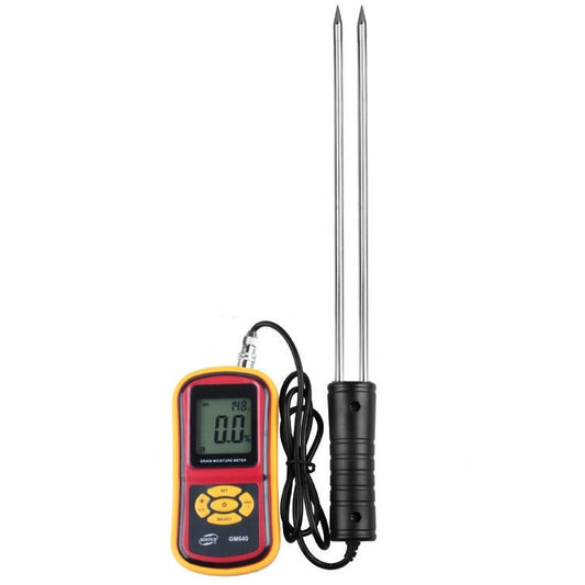 BENETECH GM640 High Quality Digital Grain Moisture Meter with LCD Display - PH & Moisture Meter by BENETECH | Online Shopping UK | buy2fix
