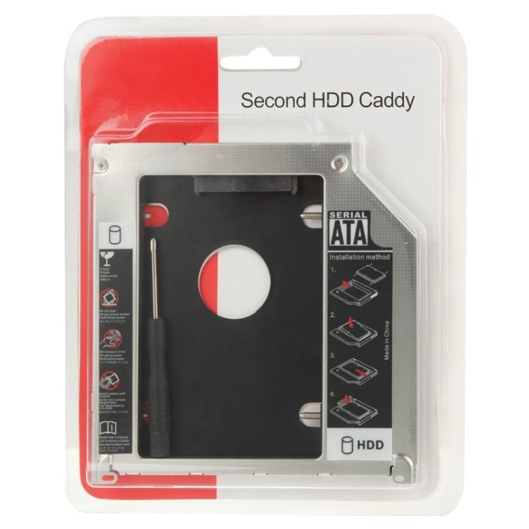 2.5 inch Second HDD Hard Drive Caddy SATA to SATA for Apple MacBook Pro, Thickness: 9.5mm - SSD Related Parts by buy2fix | Online Shopping UK | buy2fix