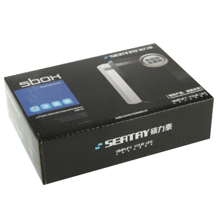 2.5 inch SATA HDD / SSD External Enclosure, Tool Free, USB 3.0 Interface(Black) by buy2fix