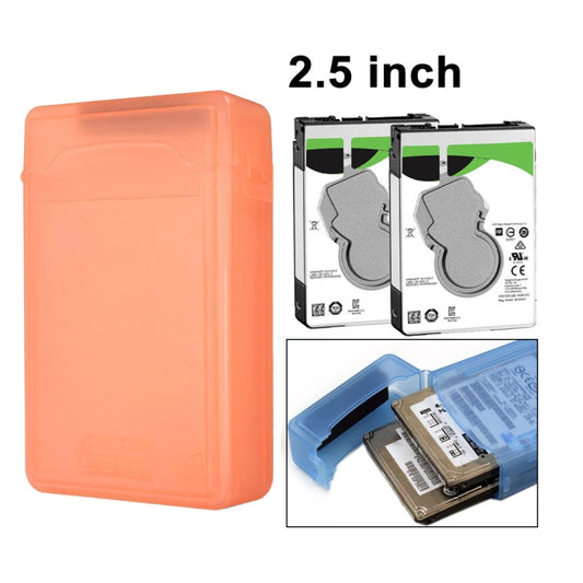 2.5 inch HDD Store Tank, Support 2x 2.5 inches IDE/SATA HDD(Orange) by buy2fix