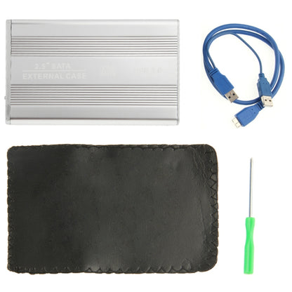 High Speed 2.5 inch HDD SATA External Case, Support USB 3.0(Silver) by buy2fix