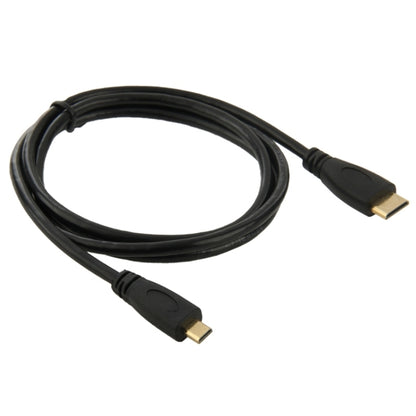 1m Mini HDMI Male to Micro HDMI Male Adapter Cable by buy2fix