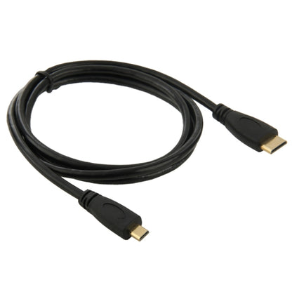 1m Mini HDMI Male to Micro HDMI Male Adapter Cable by buy2fix