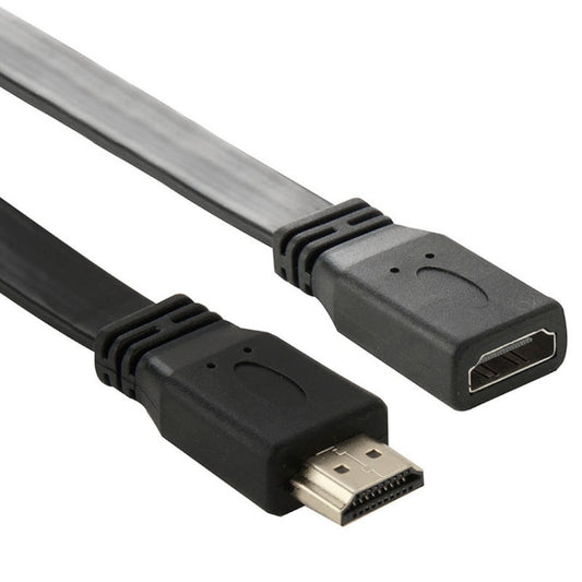 30cm High Speed V1.4 HDMI 19 Pin Male to HDMI 19 Pin Female Connector Adapter Cable by buy2fix