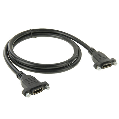 1m High Speed HDMI 19 Pin Female to HDMI 19 Pin Female Connector Adapter Cable by buy2fix