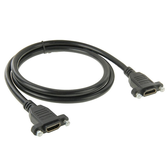 1m High Speed HDMI 19 Pin Female to HDMI 19 Pin Female Connector Adapter Cable by buy2fix