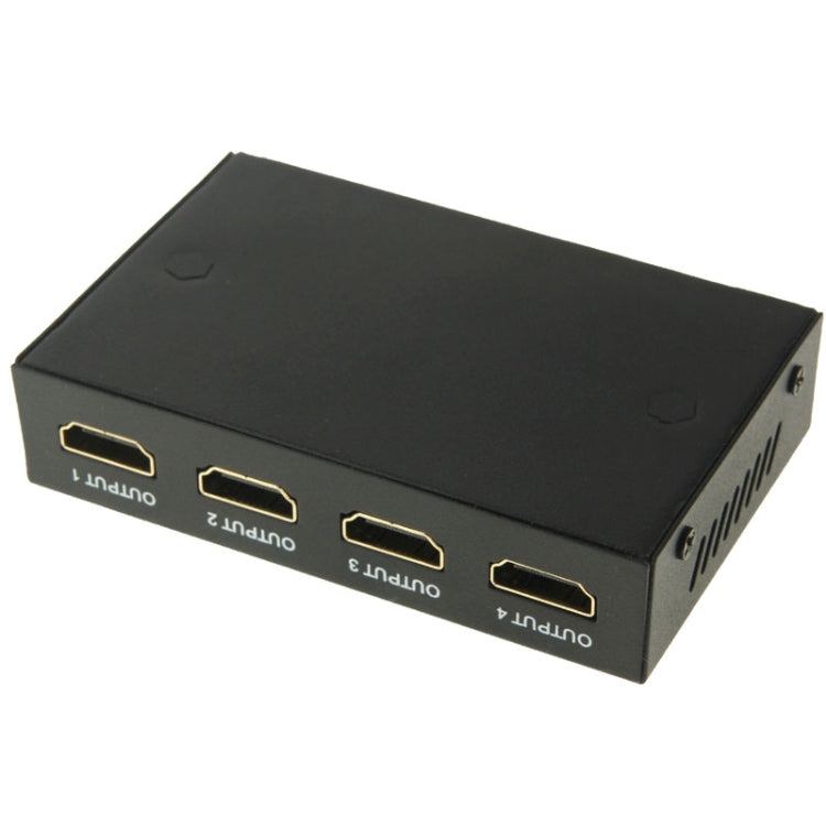 Mini HD 1080P 1x4 HDMI V1.4 Splitter for HDTV / STB/ DVD / Projector / DVR by buy2fix